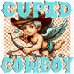 Cupid Bring Me A Cowboy Turquoise Dtf Transfer Rtp Transfers