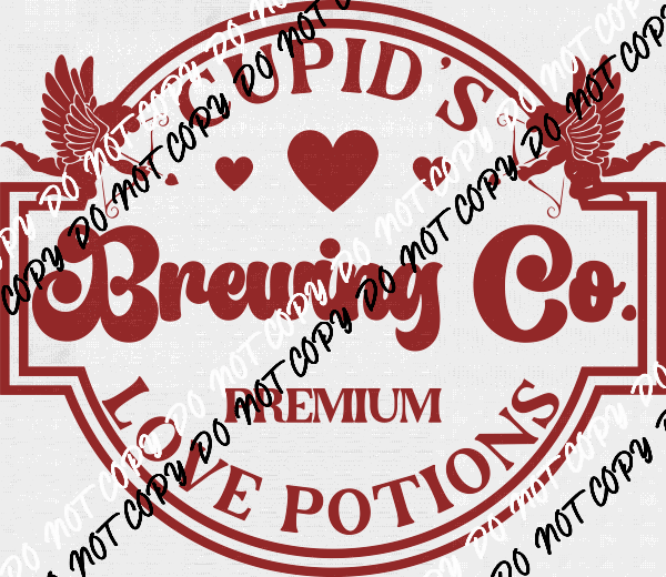 Cupids Brewing DTF Transfer - We Print U Press DTF Transfers