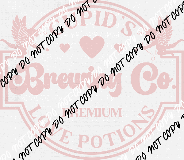 Cupids Brewing DTF Transfer - We Print U Press DTF Transfers