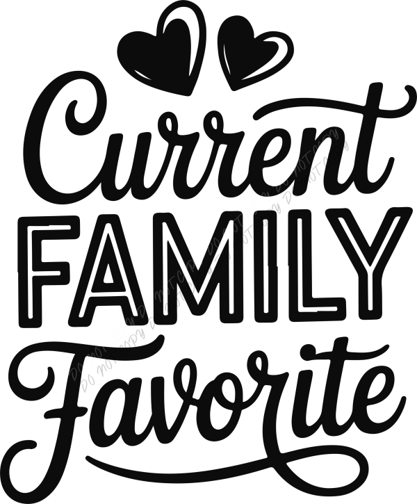 Current Family Favorite DTF Transfer RTP DTF Transfers