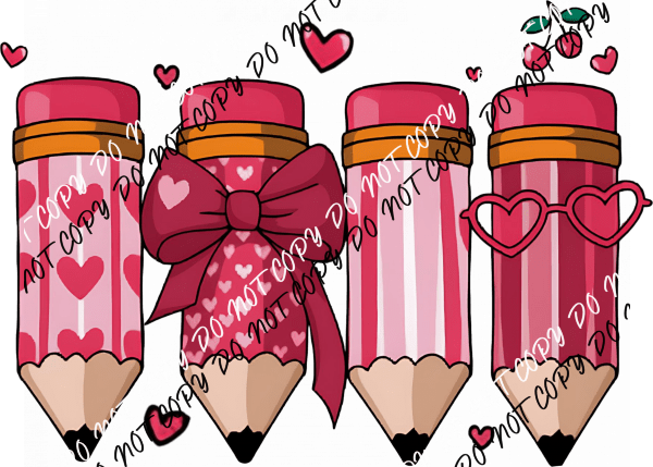 Custom Teacher Coquette Bow DTF Transfer - We Print U Press DTF Transfers