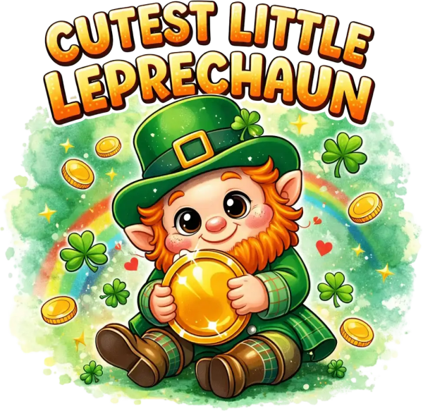 Cutest Little Leprechaun DTF Transfer - RTP DTF Transfer