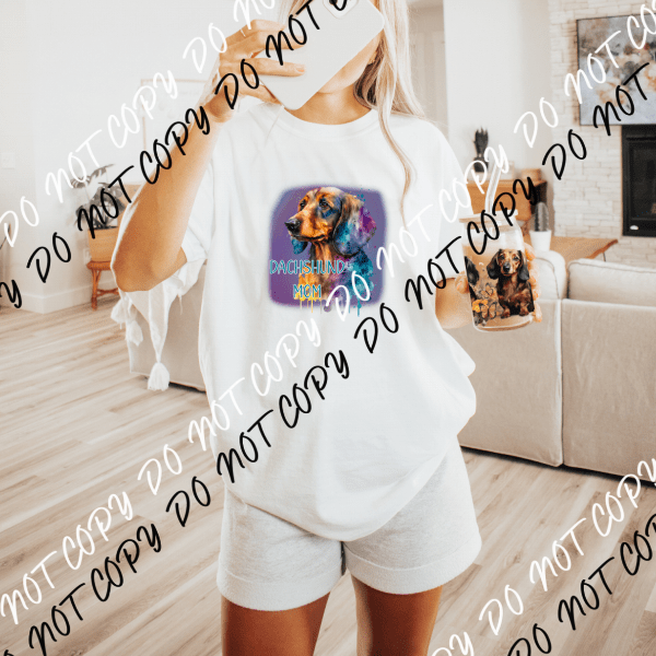 Dachshund DTF and UV transfer Bundle - We Print U Press DTF Transfers