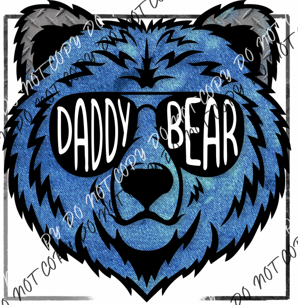 Daddy Bear Dtf Transfer