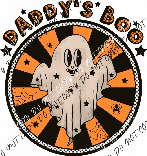 Daddys Boo Ghost Dtf Transfer Transfers