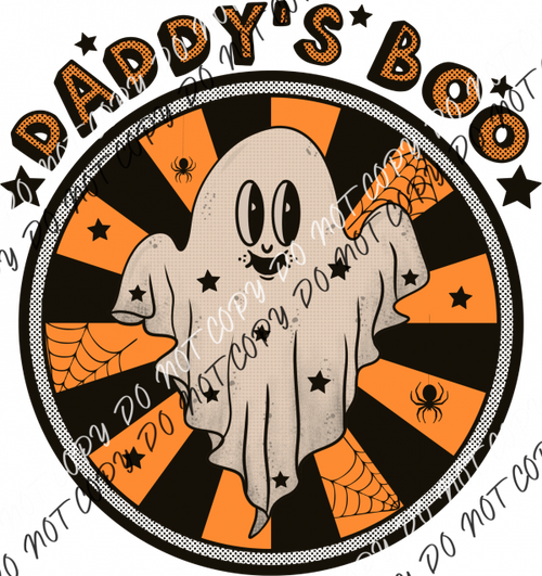 Daddys Boo Ghost Dtf Transfer Transfers