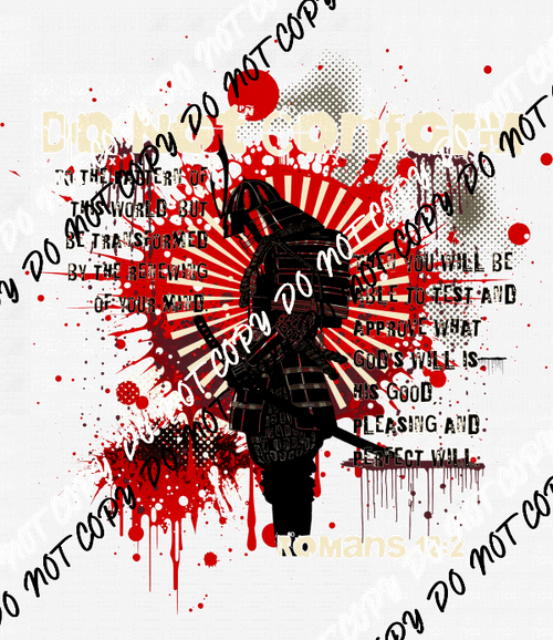 Do Not Conform DTF Transfer - We Print U Press DTF Transfers