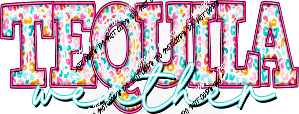 Drinking Weather (Choose Drink Type) DTF Transfer - We Print U Press DTF Transfers