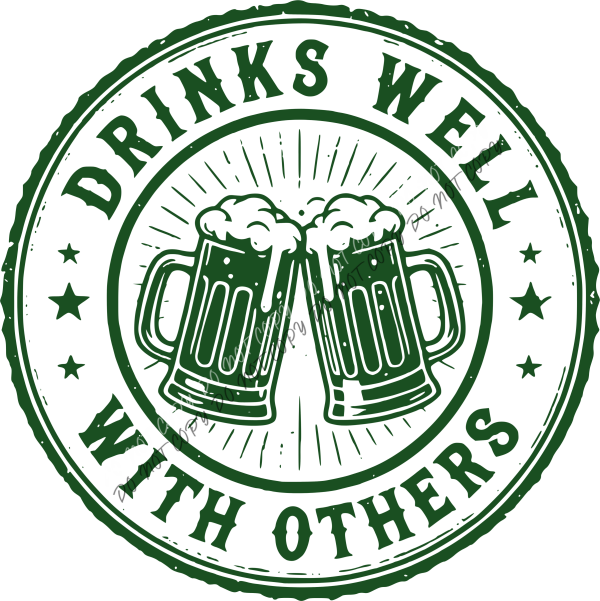 Drinks Well With Others DTF Transfer RTP DTF Transfers