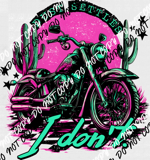 Dust Settles, I Don’t DTF Transfer - We Print U Press DTF Transfers