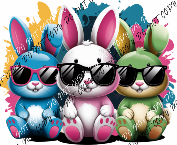 Easter Bunny Squad DTF Transfer RTP DTF Transfers