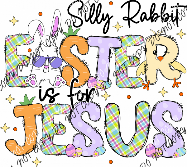 Easter is for Jesus DTF Transfer RTP DTF Transfers