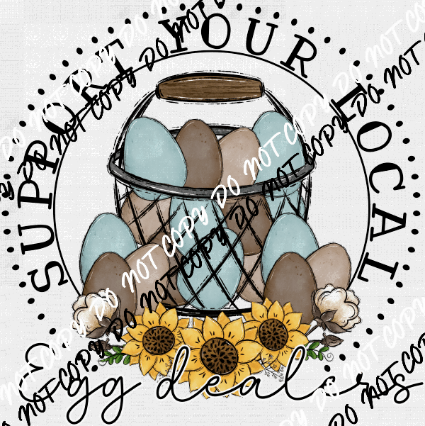 Egg Dealers DTF Transfer - We Print U Press DTF Transfers