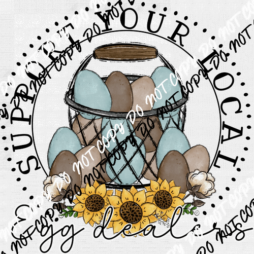 Egg Dealers DTF Transfer - We Print U Press DTF Transfers