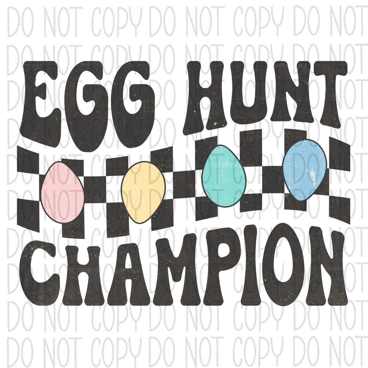 Egg Hunt Champion Dtf Transfer