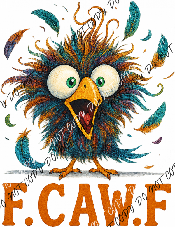 F.CAW.F Funny Bird DTF Transfer RTP DTF Transfers