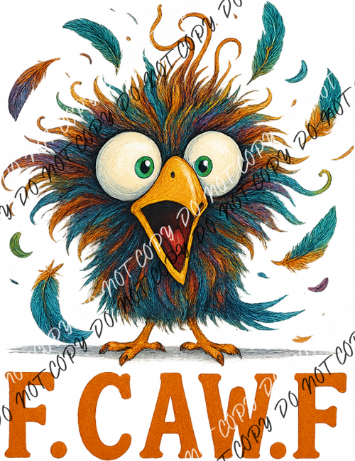 F.CAW.F Funny Bird DTF Transfer RTP DTF Transfers