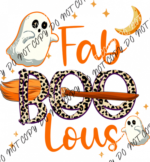 Fab Boo Lous Ghost Dtf Transfer Transfers