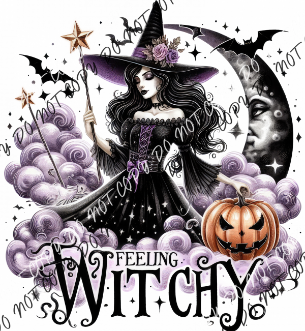 Feeling Witchy Moon Dtf Transfer Rtp Transfers