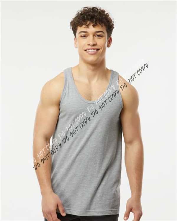 Fine Jersey Tank Top - We Print U Press DTF Transfers