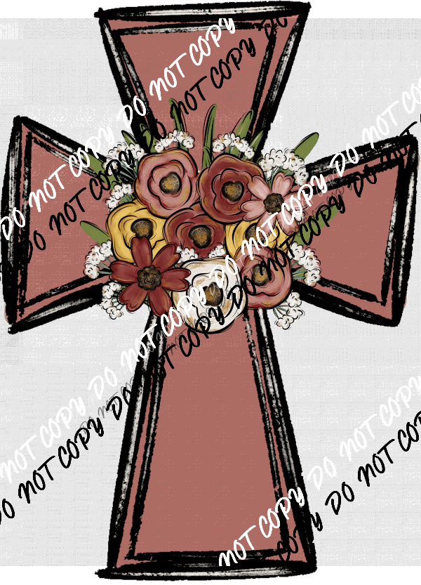 daisy-cross-and-easter-blooms-dtf-transfer