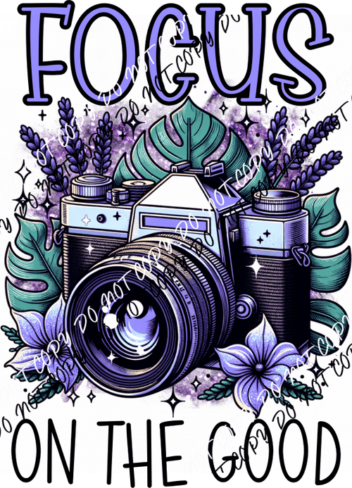 Focus Camera DTF Transfer - We Print U Press DTF Transfers