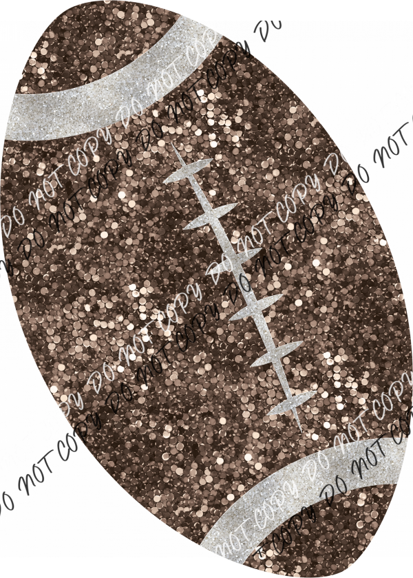 Football Faux Sequins Dtf Transfer Transfers