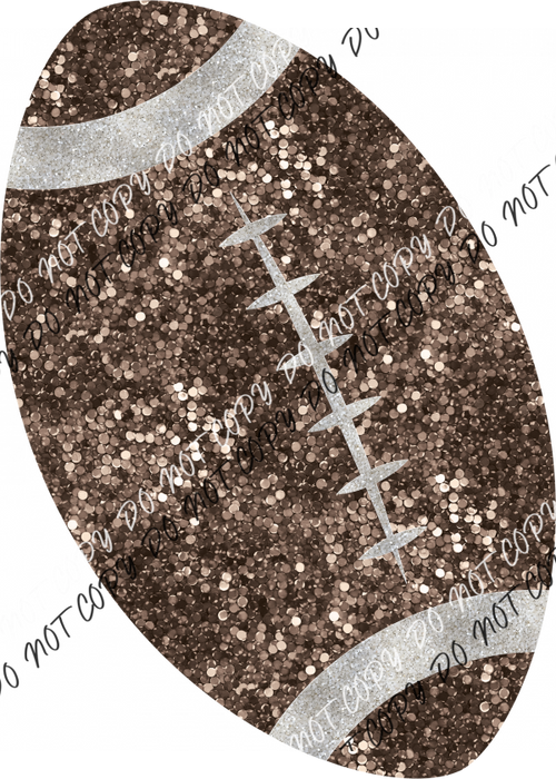 Football Faux Sequins Dtf Transfer Transfers