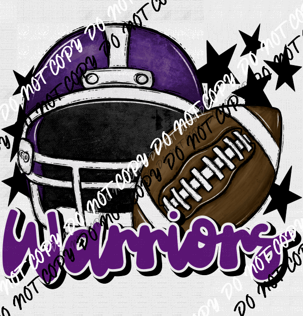 football-helmet-leopards-dtf-transfer-see-color-options