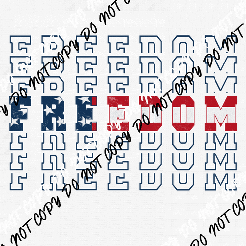Freedom DTF Transfer - We Print U Press DTF Transfers
