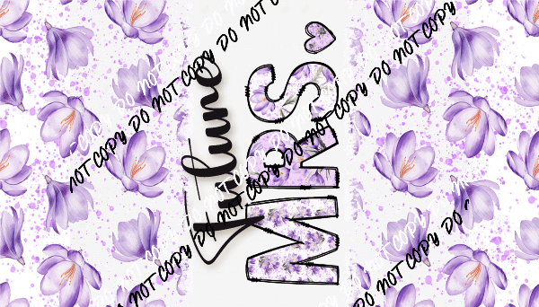 Future Mrs. UV Transfer for 16 oz Glass Can - We Print U Press DTF Transfers