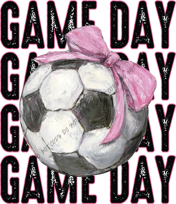 Game Day Soccer DTF Transfer RTP DTF Transfers