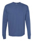 Garment - Dyed Heavyweight Long Sleeve T-Shirt - China Blue - We Print U Press DTF Transfers