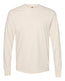 Garment - Dyed Heavyweight Long Sleeve T-Shirt - Ivory - We Print U Press DTF Transfers