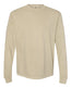 Garment - Dyed Heavyweight Long Sleeve T-Shirt - Khaki - We Print U Press DTF Transfers