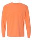 Garment - Dyed Heavyweight Long Sleeve T-Shirt - Melon - We Print U Press DTF Transfers