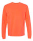 Garment - Dyed Heavyweight Long Sleeve T-Shirt - Neon Red Orange - We Print U Press DTF Transfers