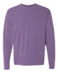 Garment - Dyed Heavyweight Long Sleeve T-Shirt - Violet - We Print U Press DTF Transfers