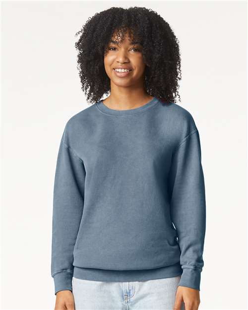 Garment - Dyed Lightweight Fleece Crewneck Sweatshirt - We Print U Press DTF Transfers