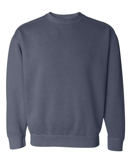 Garment - Dyed Sweatshirt - Denim - We Print U Press DTF Transfers