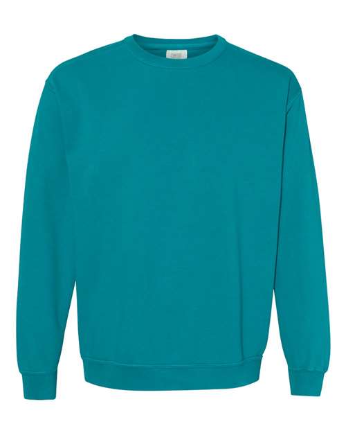 Garment - Dyed Sweatshirt - Topaz Blue - We Print U Press DTF Transfers