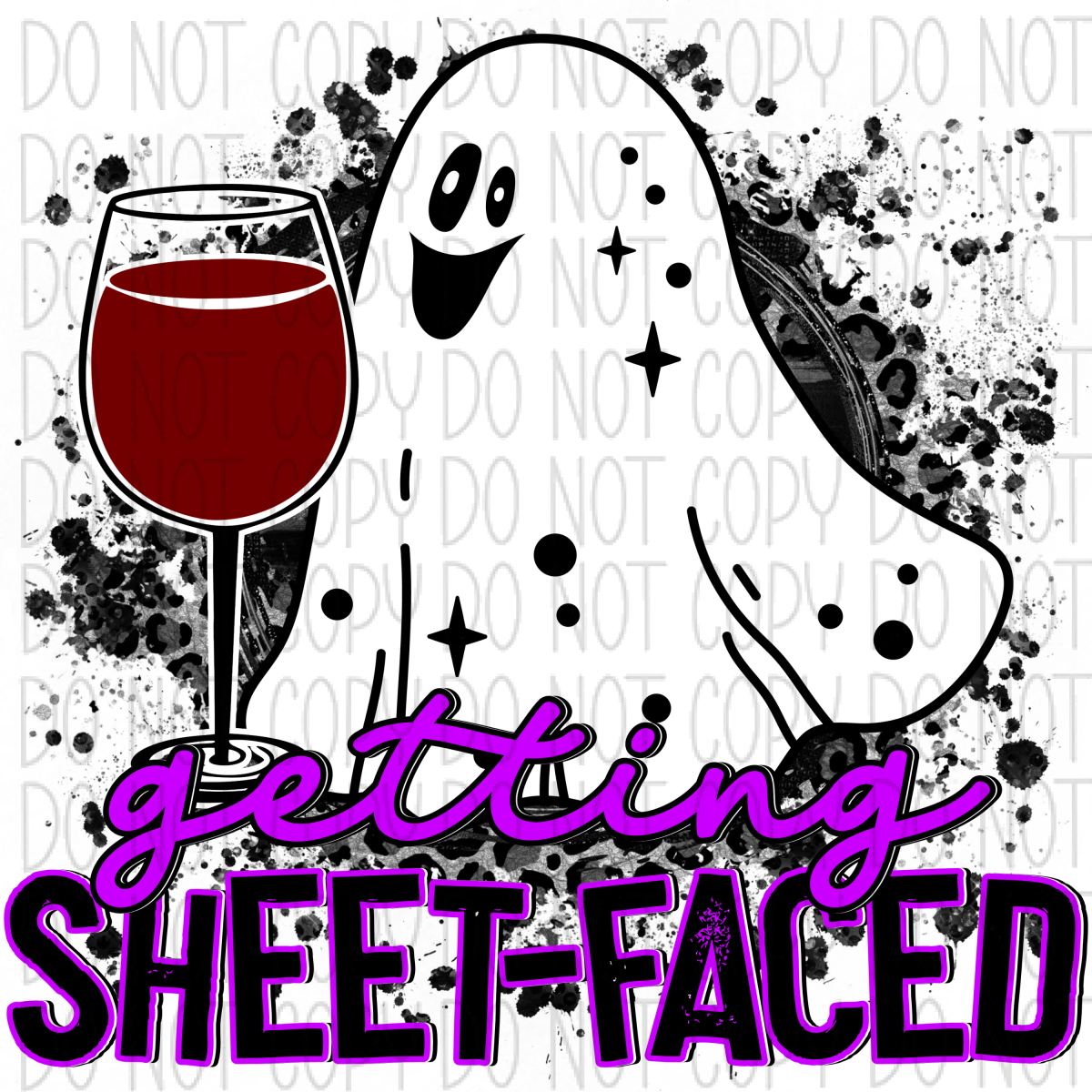 Getting Sheet Faced Ghost Dtf Transfer