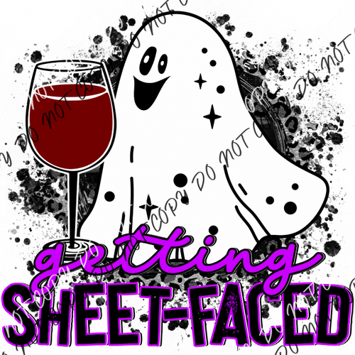 Getting Sheet Faced Ghost Dtf Transfer