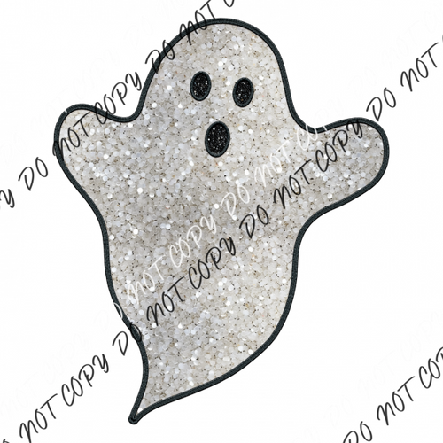 Ghost Faux Sequins Dtf Transfer Transfers