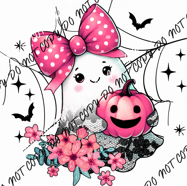 Ghost Lace DTF Transfer - We Print U Press DTF Transfers