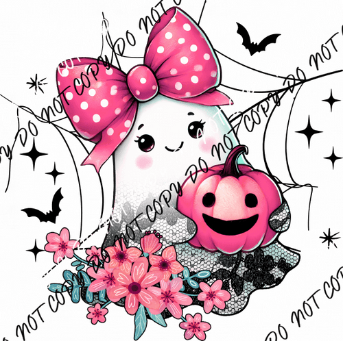 Ghost Lace DTF Transfer - We Print U Press DTF Transfers