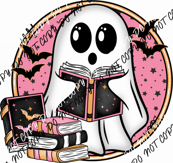 Ghosted Everyone for this Book DTF Transfer - We Print U Press DTF Transfers