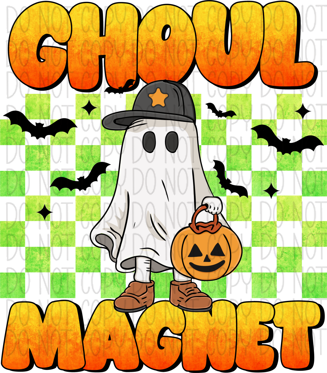 Ghoul Magnet Ghost Dtf Transfer Rtp Transfers