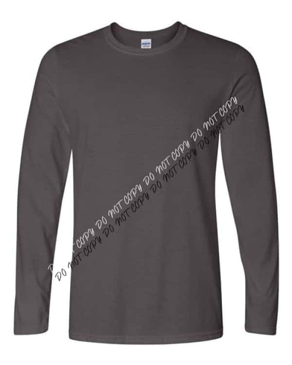 Gildan Softstyle® Long Sleeve T-Shirt - We Print U Press DTF Transfers