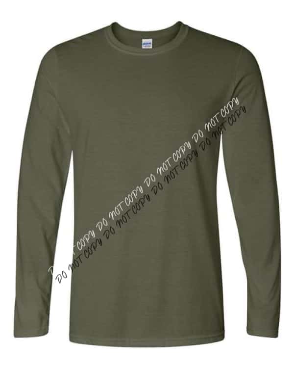 Gildan Softstyle® Long Sleeve T-Shirt - We Print U Press DTF Transfers